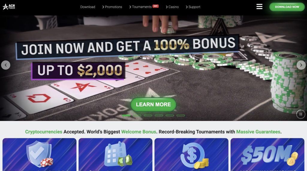 ACR Poker Real Money Poker Site